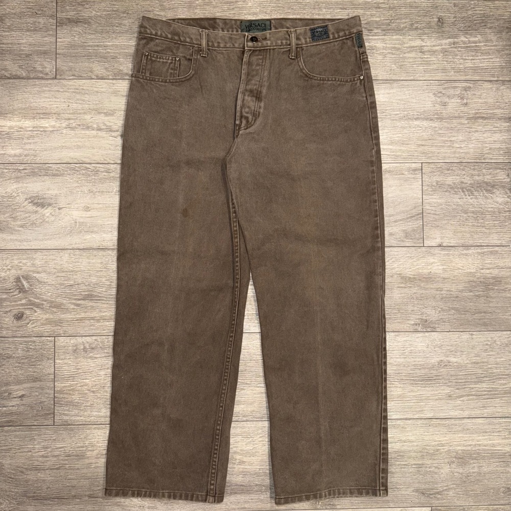 Vintage Versace Jeans Couture Jeans Mens 38x28 Made in Italy Ittierre‎ Medusa